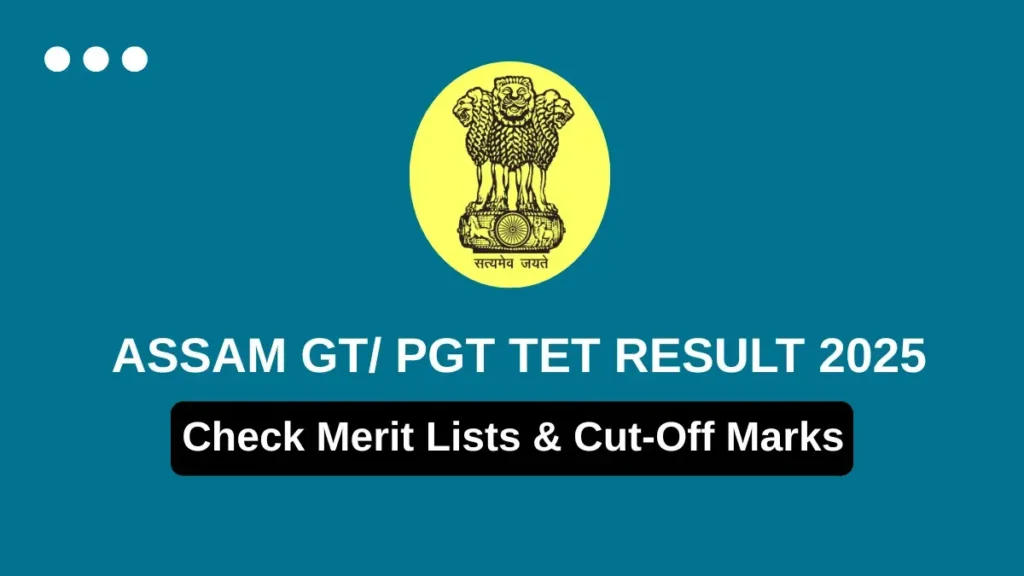 Assam TET Result 2025