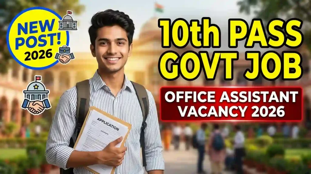 Bhattadev University Office Assistant Recruitment