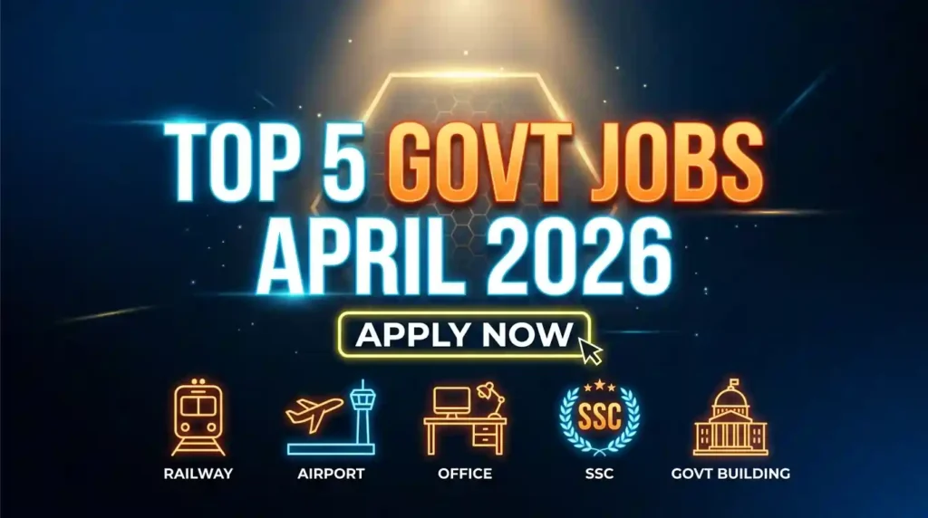 5 Government Jobs in April