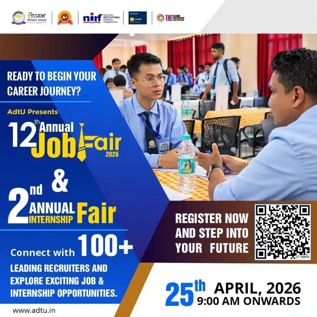 Assam Down Town University Job Fair