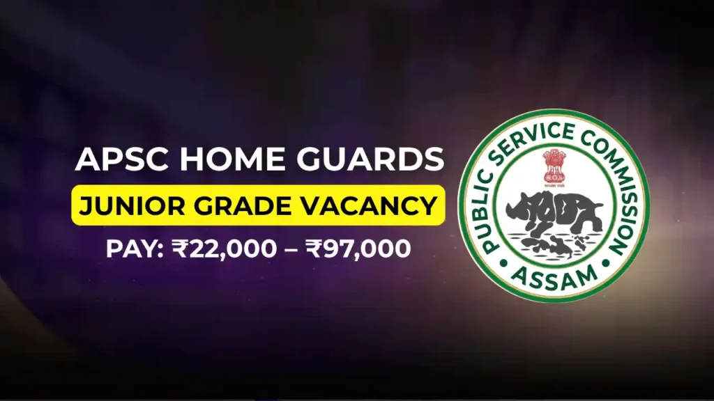 APSC Home Guards Recruitment