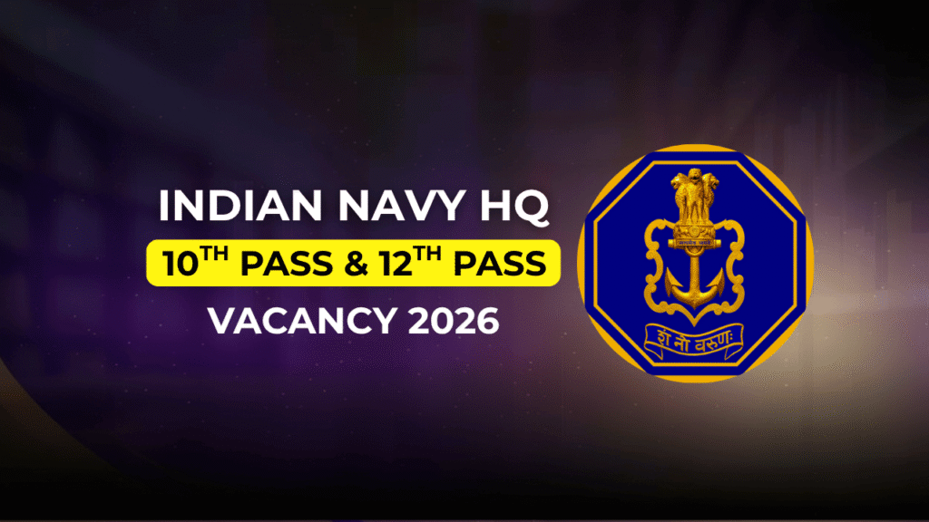 Indian Navy HQ Recruitment
