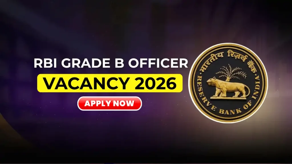 RBI Grade B Officer Recruitment
